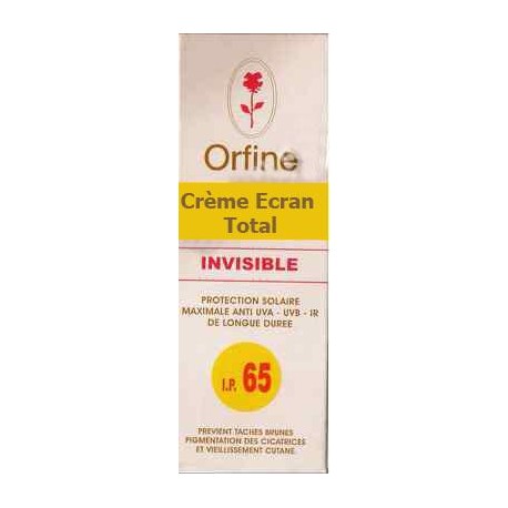Orfine crème invisible SPF 50+