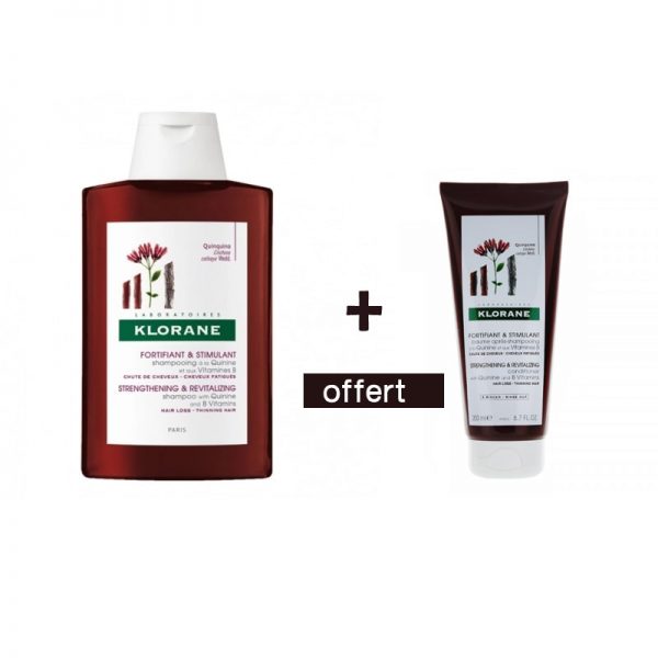 KLORANE SHAMPOOING FORTIFIANT A LA QUININE ET VITAMINE B