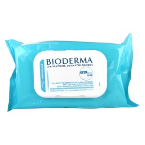 Bioderma ABCDerm H2O Lingettes nettoyantes x60