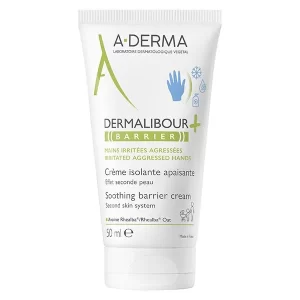 A-DERMA – Dermalibour+ Barrier Creme Isolante Apaisante Mains – 50ml