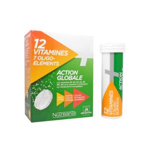 Nutrisanté - 12 Vitamines + 7 Oligo-éléments Action globale