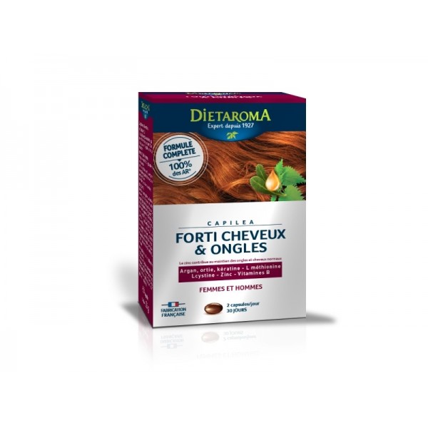 Dietaroma - Capilea Forti Cheveux et Ongles - 60 Comprimés