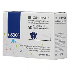 Bionime 50 bandelettes GS300