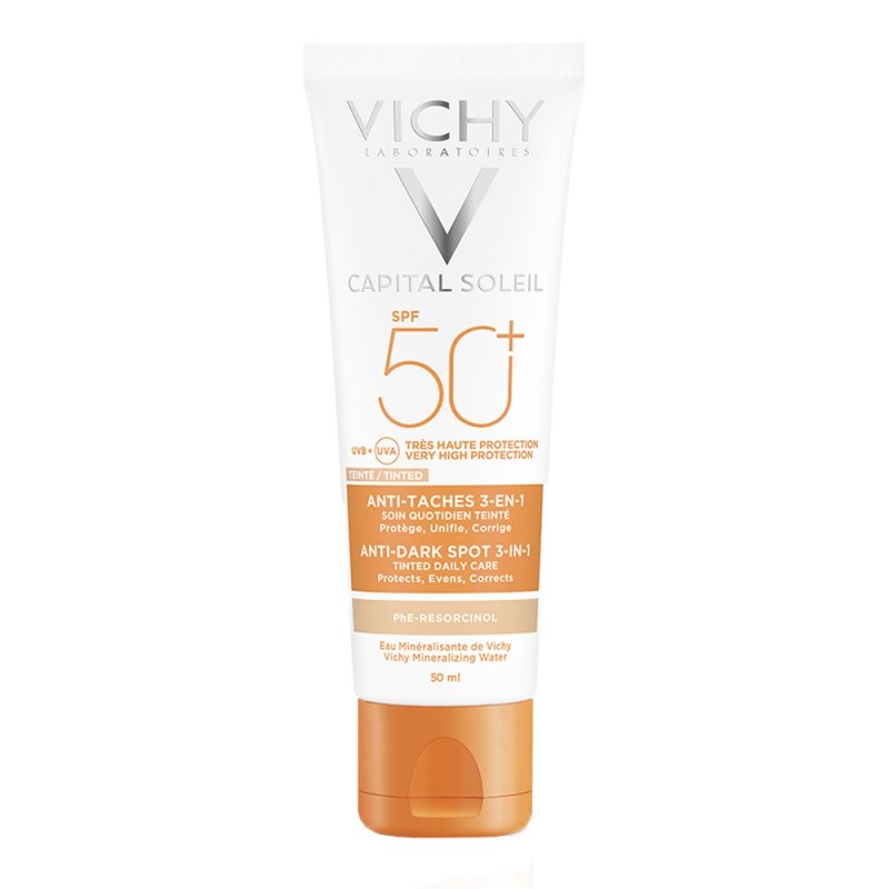 Vichy Capital Soleil Soin Anti-Taches Teinté 3 en 1 SPF50+ 50ml