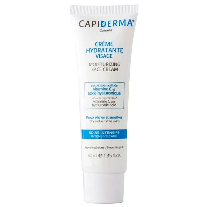 Crème hydratante visage pour peau sèche et sensible