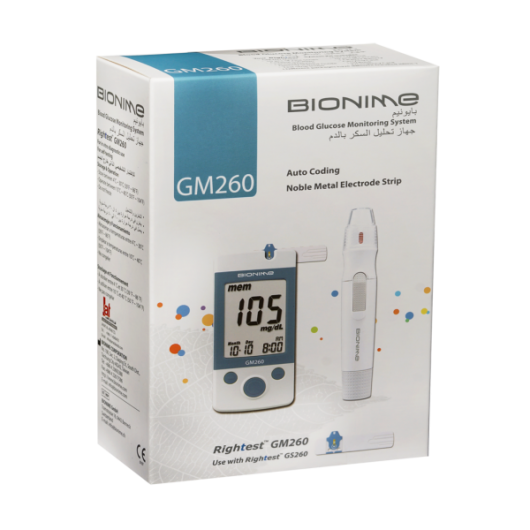 Lecteur de glycémie Bionime GM260