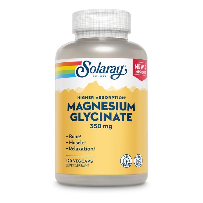 Solaray - Glycinate de magnésium
