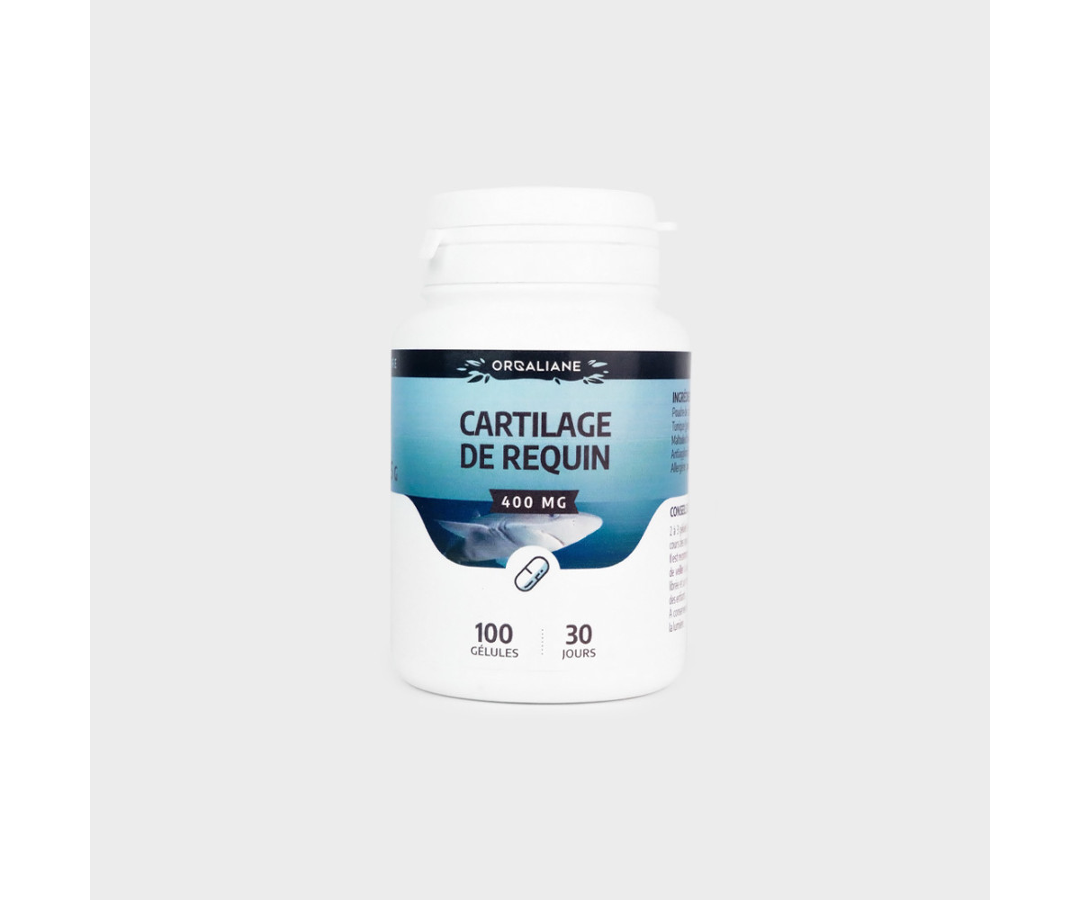 Cartilage de Requin 400mg 100 Gélules