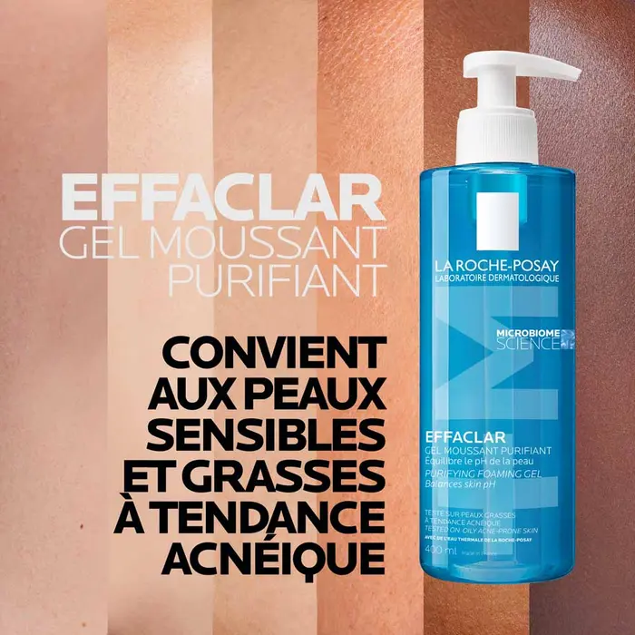 La Roche-Posay Effaclar Nettoyant Visage Gel Moussant