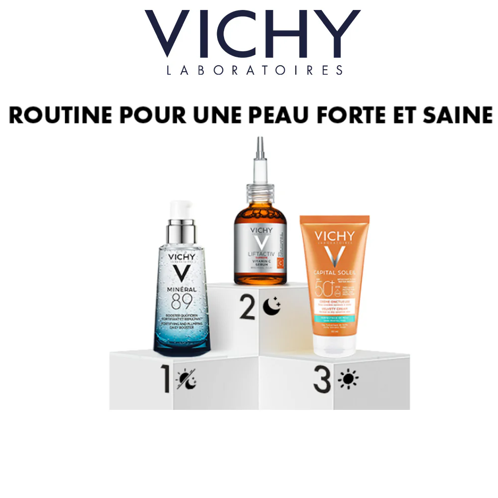 Vichy, Routine Pour Une Peau Forte Et Saine