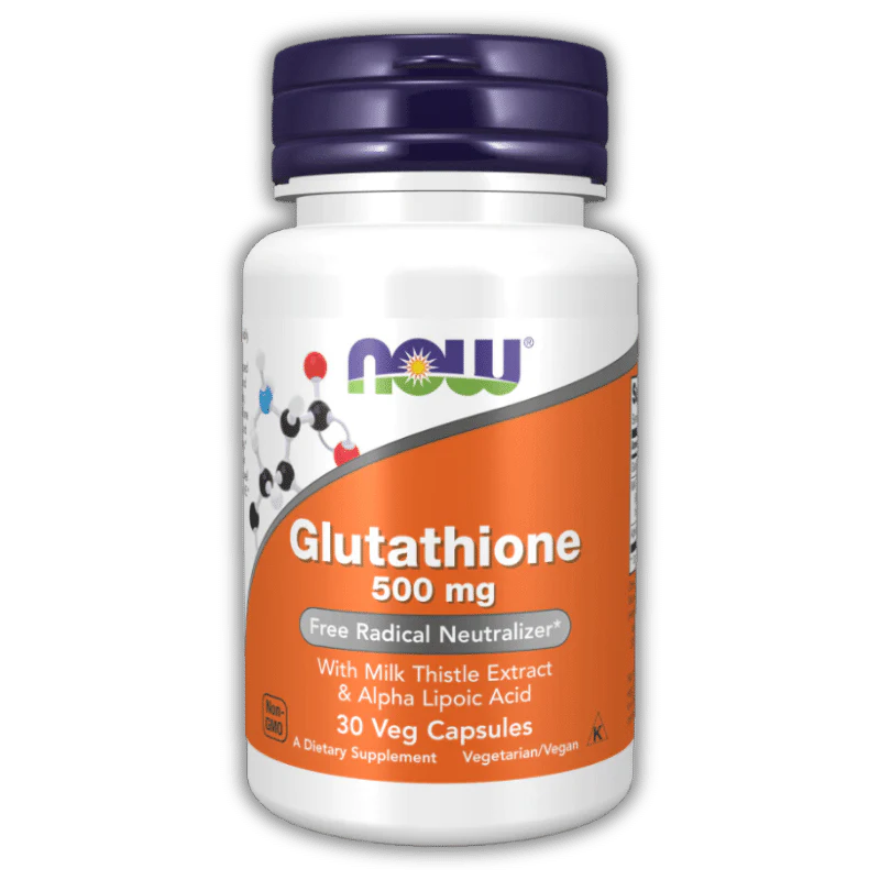 Now Foods – Glutathione, 500 mg, 60 Capsules