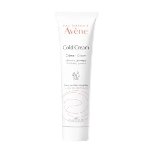 Avène COLD CREAM - Crème Nourrissante Hydratante Protectrice - Visage et Corps - Peaux Sensibles Très Sèches, 100ml