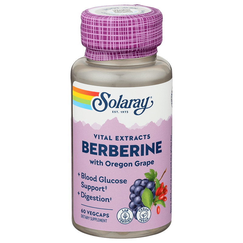 Solaray Berbérine Extraits vitaux 500 mg