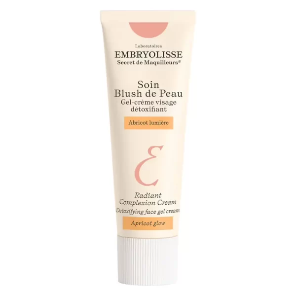 Embryolisse SECRET DE MAQUILLEURS - Soin Blush de Peau Gel-Crème Visage Détoxifiant Abricot Lumière