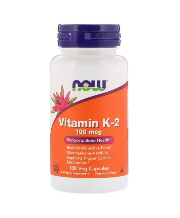 Now Foods – Vitamine K2 100 mcg