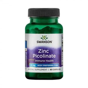 Zinc Picolinate 22mg 60 Capsules