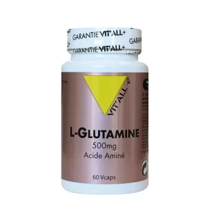 Vit'All+ L-glutamine 500mg, 60 Gélules