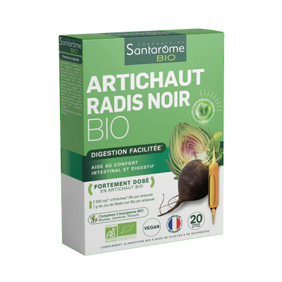 Santarome Artichaut Bio Radis Noir Bio