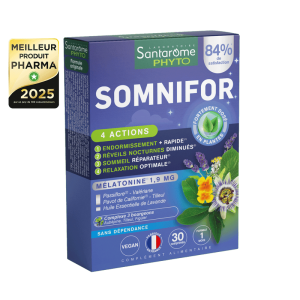 Santarome Somnifor Mélatonine 1,9Mg
