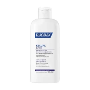 Ducray KELUAL ELUTION - Shampooing Anti-Pelliculaire Quotidien - Cuirs Chevelus Sujets aux Pellicules