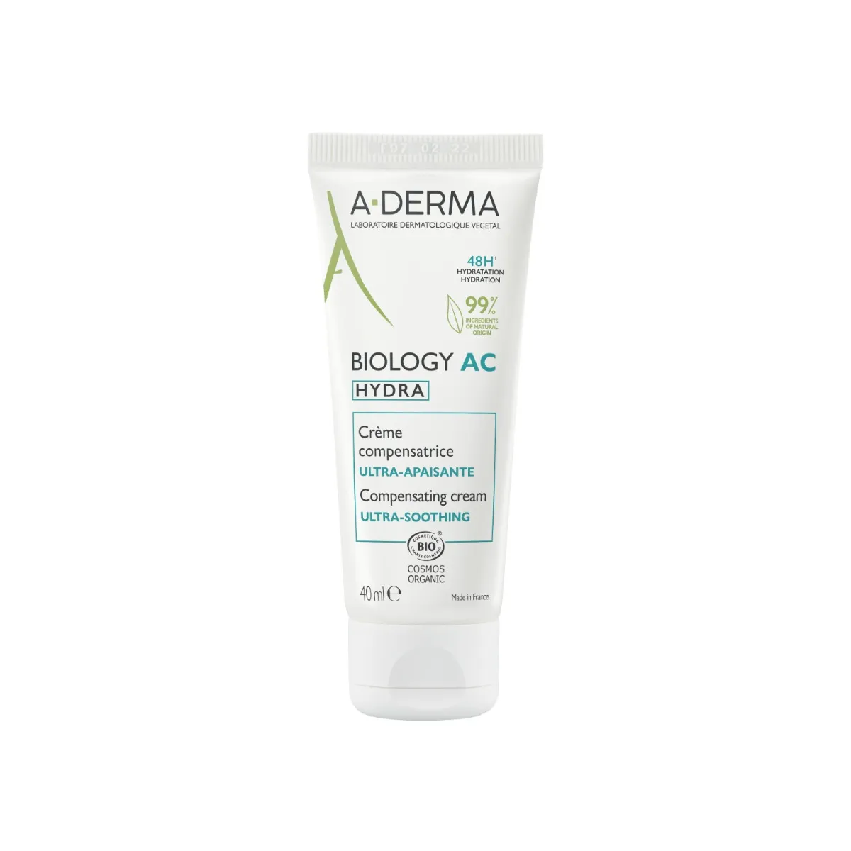 A-DERMA – Biology-AC Hydra Creme Compensatrice Ultra-Apaisante – 40ml