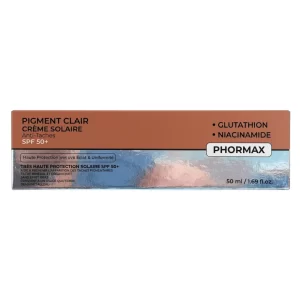 PHORMAX – Pigment Claire Creme Solaire Spf50+ 50ml
